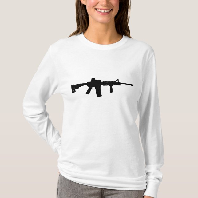 Black Rifle AR-15 T-Shirt (Front)