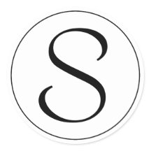 Black Ring Bernhard Tango Monogram