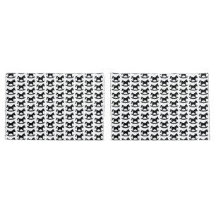 Black Rocking Horse Pillowcase