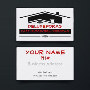 Black Roof Business Card