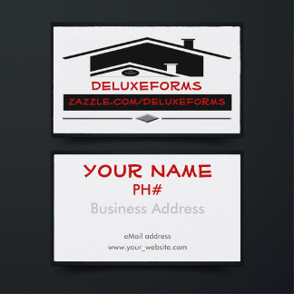 Black Roof Business Card