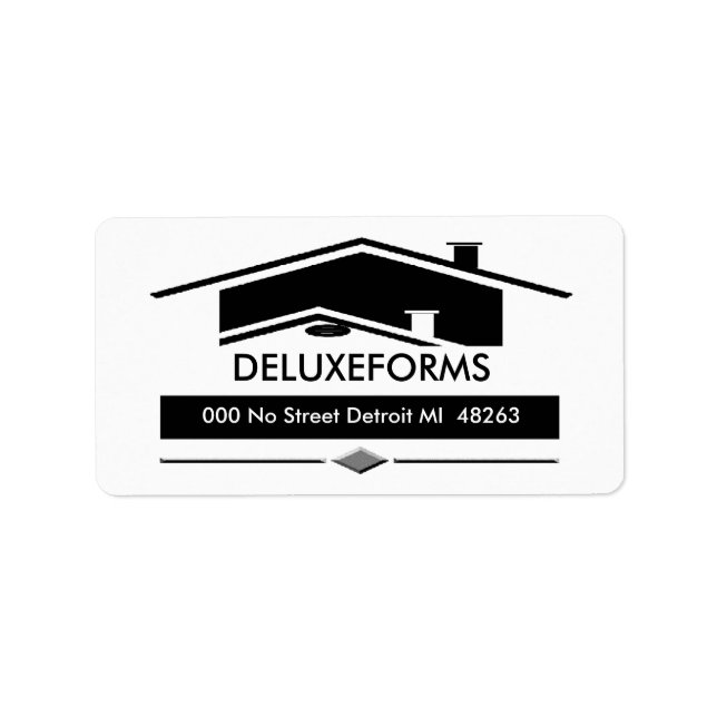 Black Roof Label (Front)