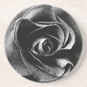BLACK ROSE COASTER