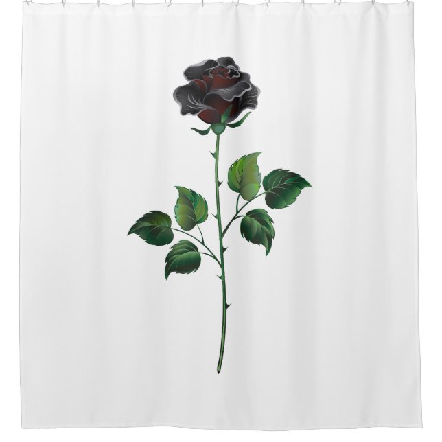 Black rose flower (Front)