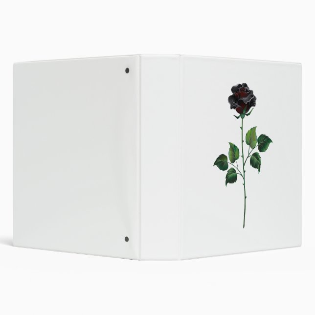 Black rose flower binder (Background)