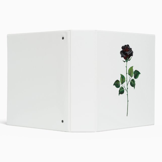 Black rose flower binder (Background)