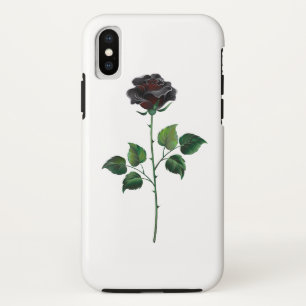 Black rose flower Case-Mate iPhone case
