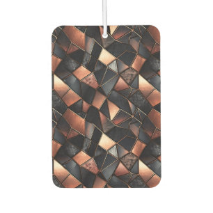 Black Rose Gold Tiles Air Freshener