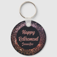 Black Rose Gold Wishing you a Relaxing Retirement 