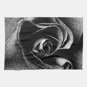 BLACK ROSE KITCHEN TOWEL
