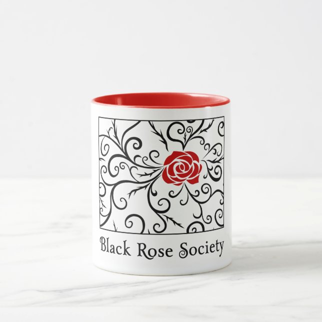 Black Rose Society Mugs | Heartblaze (Center)