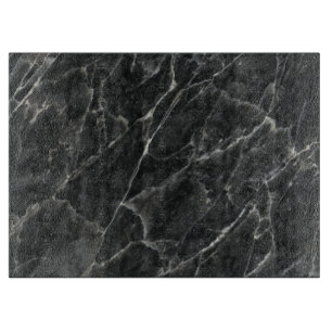 Black Rose Stone Pattern Background Cutting Board