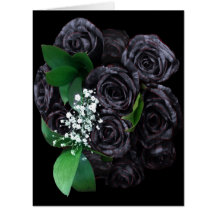 BLACK ROSES BOUQUET