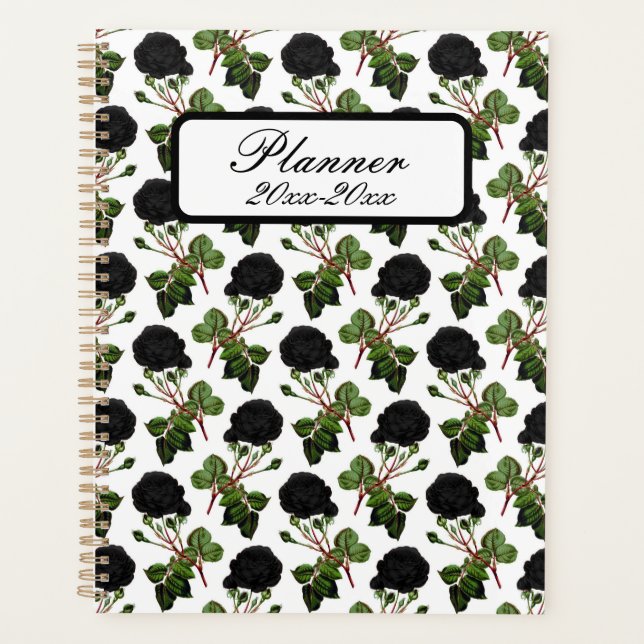 Black Roses Planner (Front)