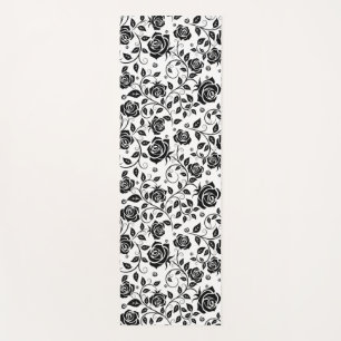 Black Roses Yoga Mat