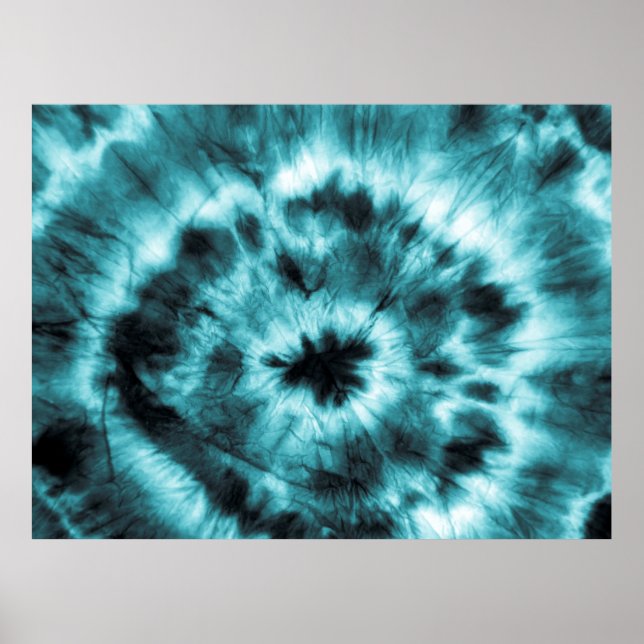 Black Rough Art Print. Doodle Free Style Drawing.  Poster (Front)