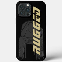 black Rugged Geek Man Holding Head | Thinking Man