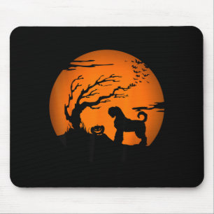 Black Russian Terrier Halloween Blackie Brt Mouse Pad