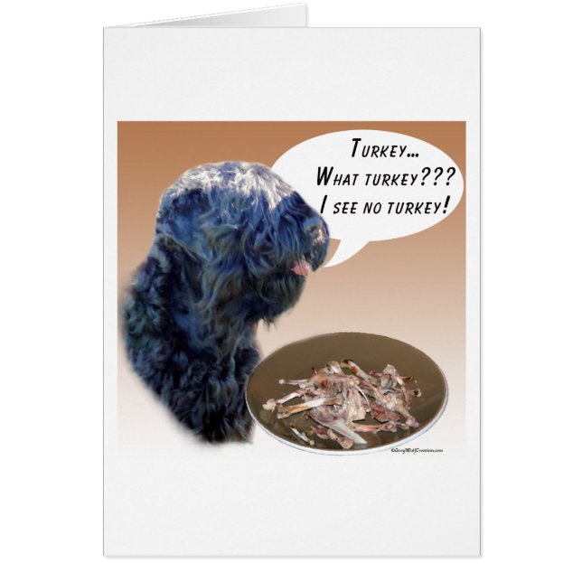 Black Russian Terrier Turkey (Front)