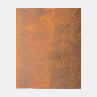 Black rust, metal texture close-up. fleece blanket