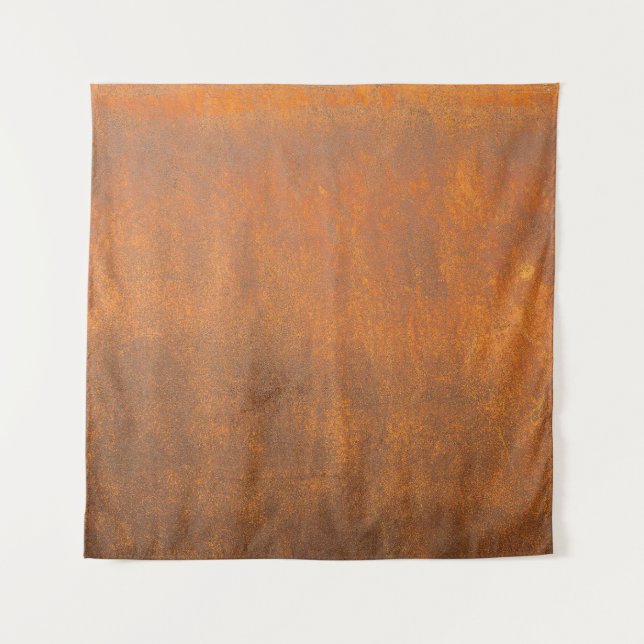 Black rust, metal texture close-up. tapestry (Front)