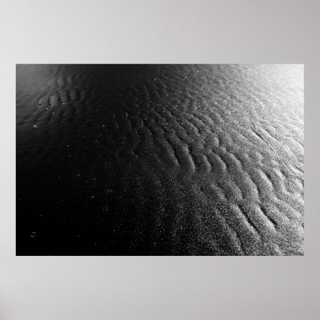 Black sand poster (Front)