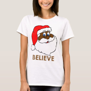 Black Santa T-Shirt