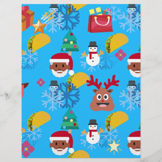 black santa taco christmas (Front)