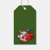 Black Santa Yo Ho Ho Ho BSYHH gift tags (Back)