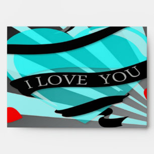 Black Satin - Envelopes