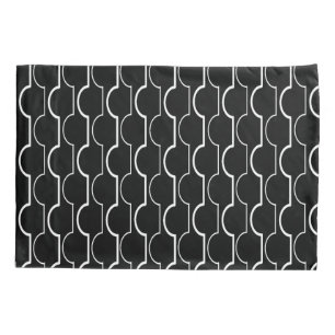 Black Scallops Pillowcase