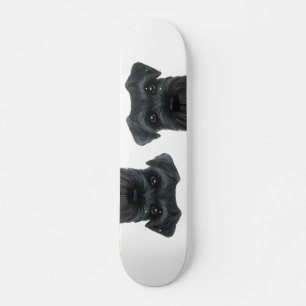 Black Schnauzer Skateboard by miart