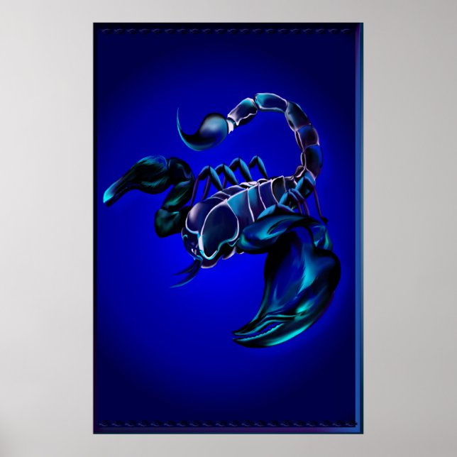 Black Scorpion Large Poster (Front)