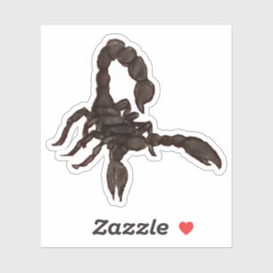 Black Scorpion Sticker