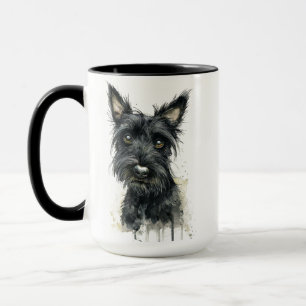 Black Scottish Terrier Mug