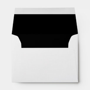 Black script envelopes