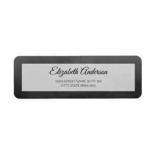 Black Script Return Address
