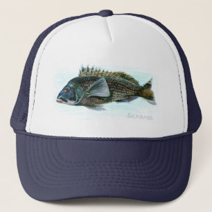Black Sea Bass Trucker Hat