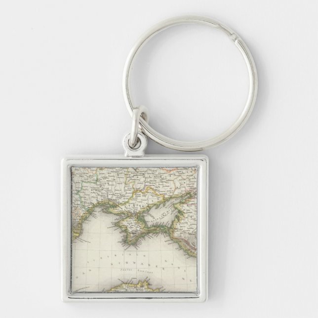 Black Sea Region Keychain (Front)