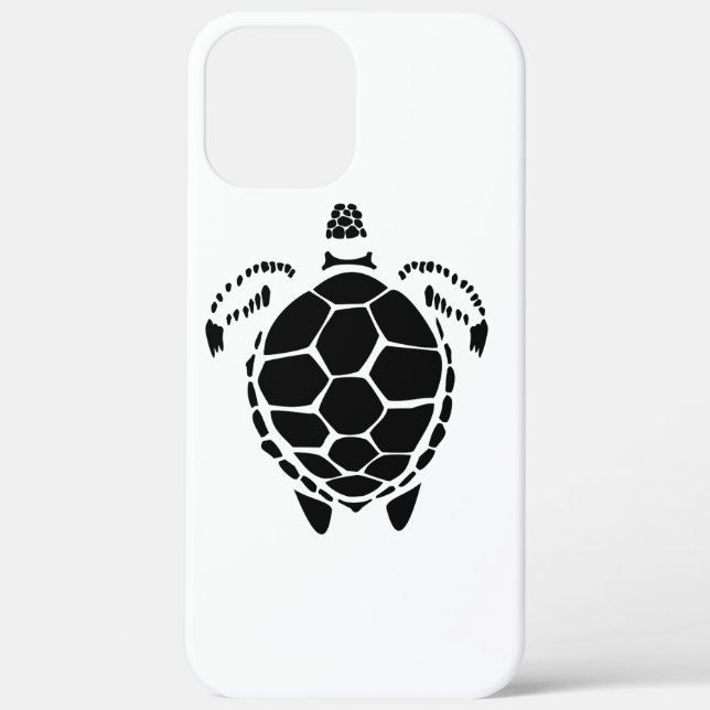Black Sea Tortoise Shell Case-Mate iPhone Case (Back)