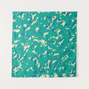 Black Seamless Color vintage Art. Vivid Repeated A Tapestry