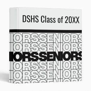 Black Seniors Seniors Seniors Binder