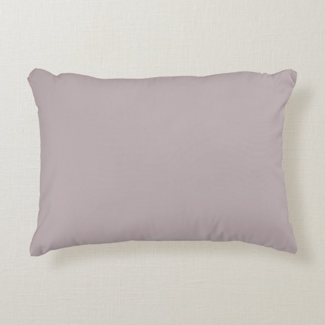 Black Shadows  (solid colour)  Accent Pillow (Front)