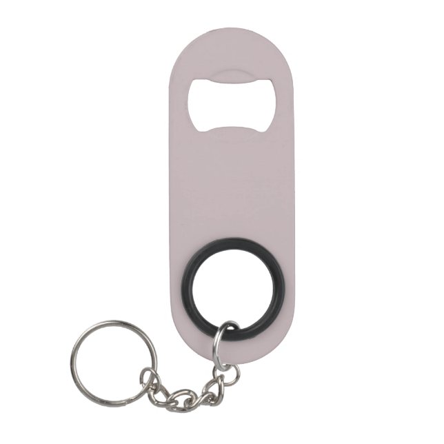 Black Shadows  (solid colour)  Keychain Bottle Opener (Front)