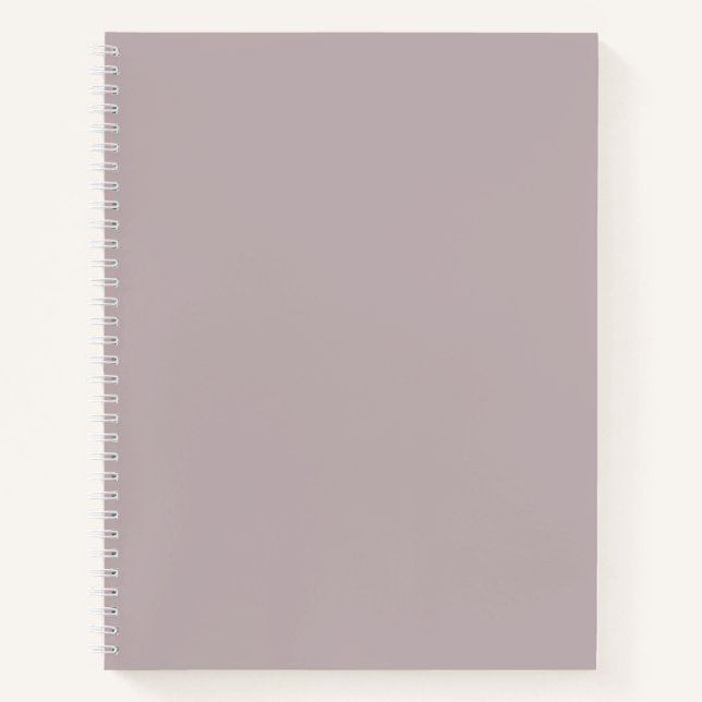 Black Shadows  (solid colour)  Notebook (Front)