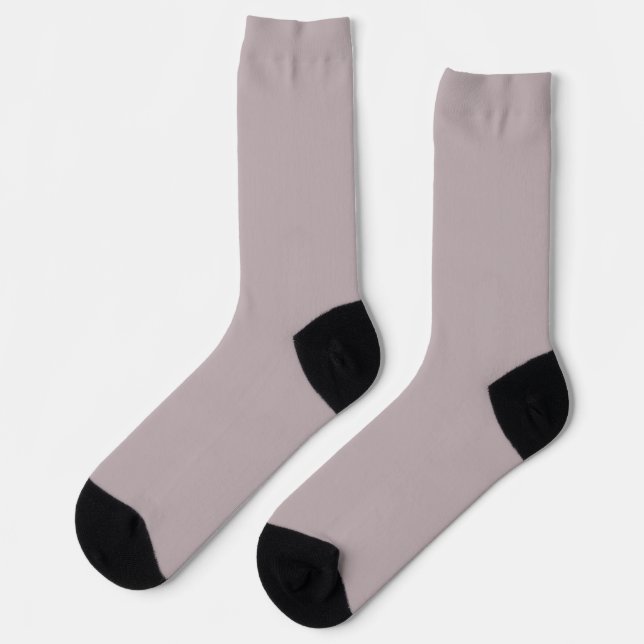 Black Shadows  (solid colour)  Socks (Left)