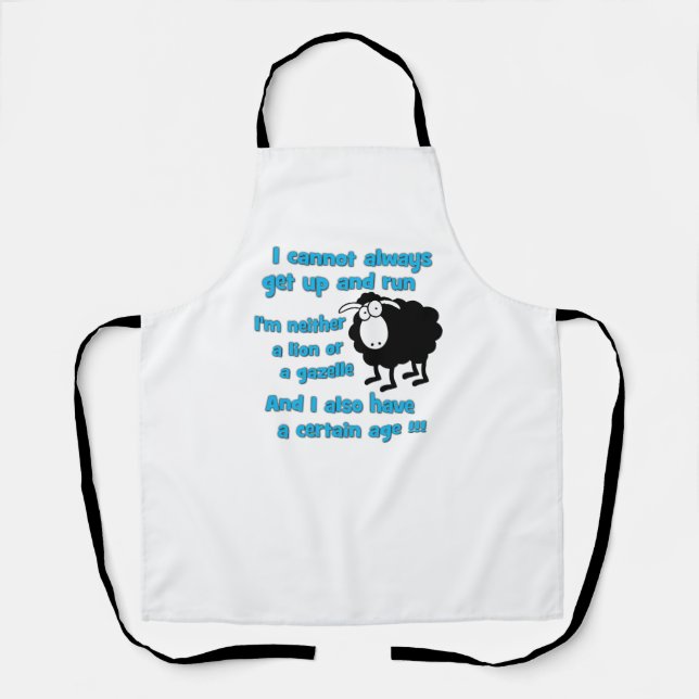 Black sheep apron (Front)