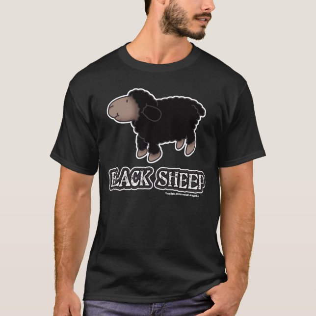 Black Sheep Basic Dark T-Shirt (Front)