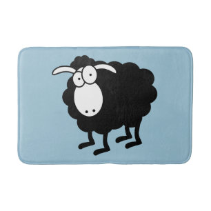 Black Sheep Bath Mat