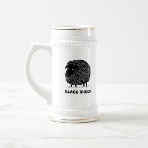 Black Sheep Beer Stein